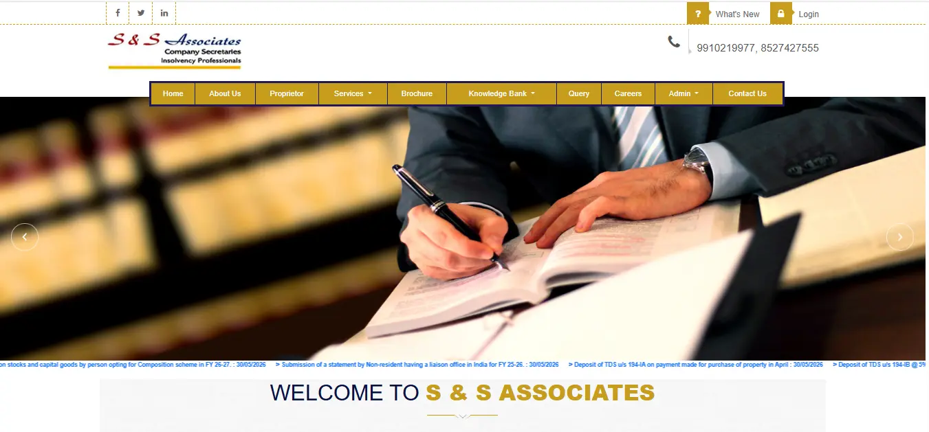 S & S Associates